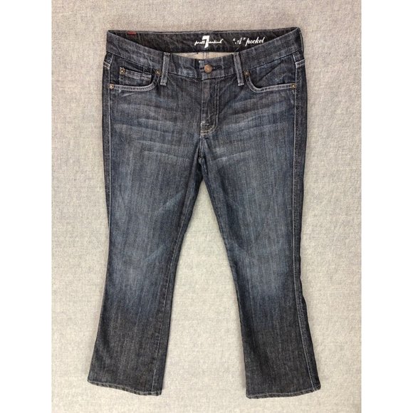 Jean Femme 7 For All Mankind Taille 26 - Coupe Flare Lexie - Stretch - Occasion Très Bon état
